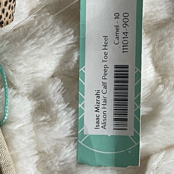 NWT Isaac Mizrahi x highline adjustable ankle strap, block heel sz 10 - Picture 14 of 14